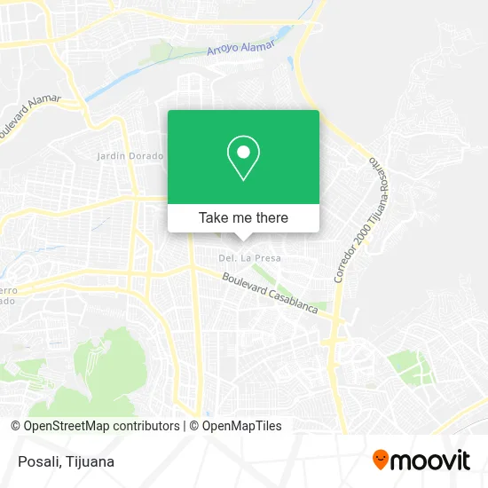 Posali map