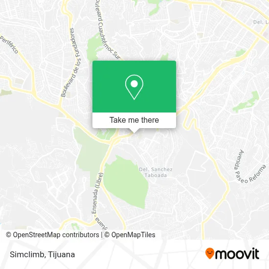Simclimb map