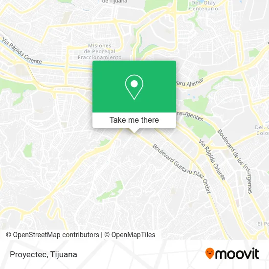 Proyectec map