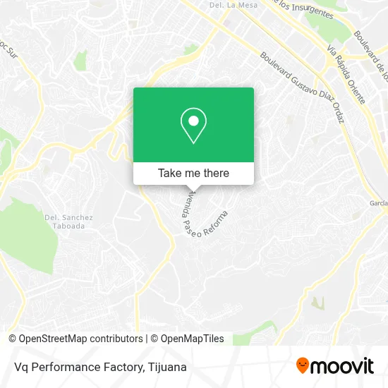 Vq Performance Factory map