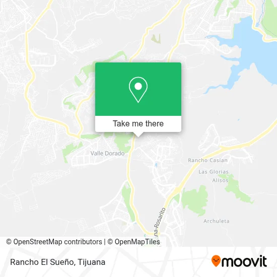 Rancho El Sueño map