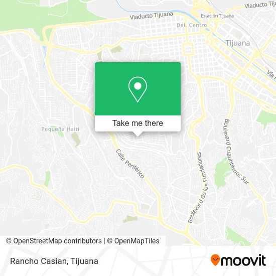 Rancho Casian map