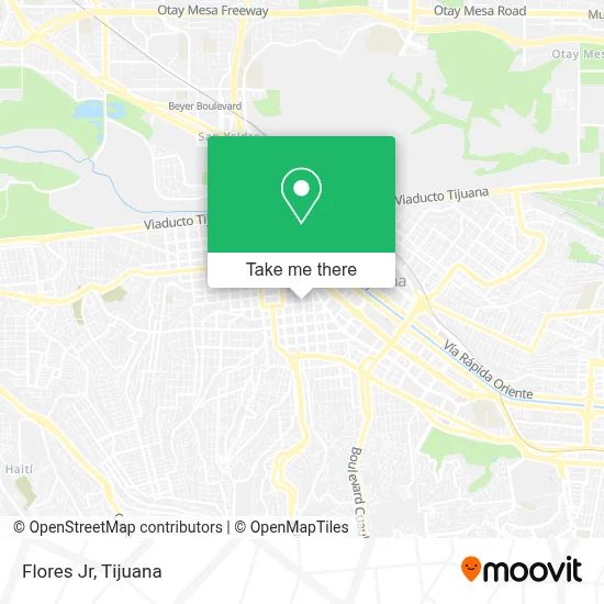 Flores Jr map