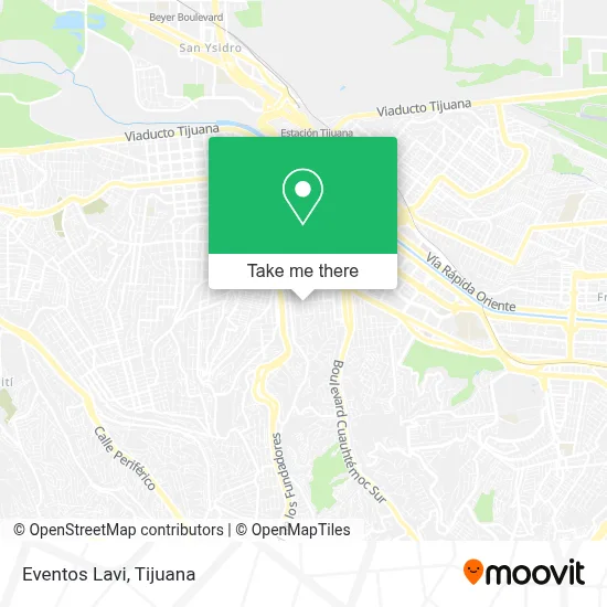 Eventos Lavi map