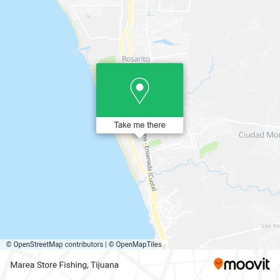 Marea Store Fishing map