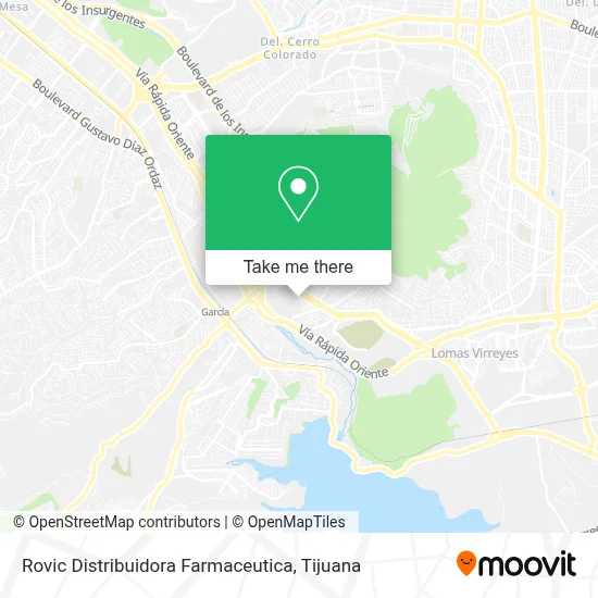 Rovic Distribuidora Farmaceutica map
