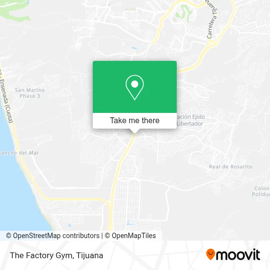 The Factory Gym map