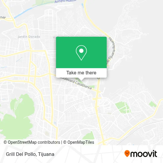 Grill Del Pollo map