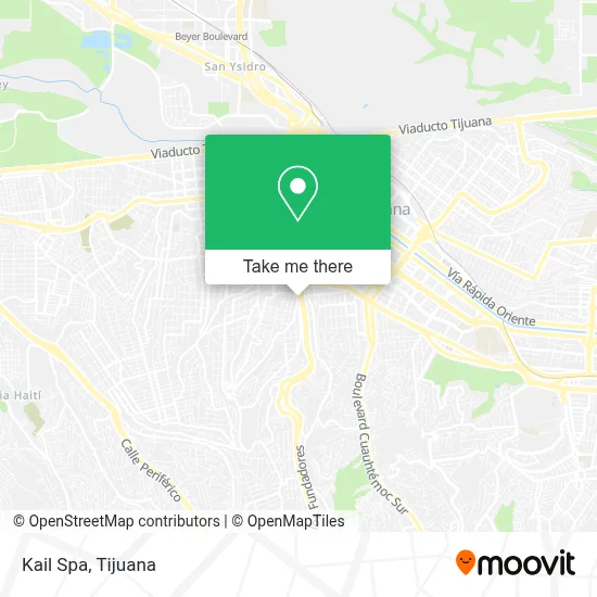 Kail Spa map