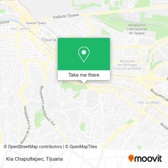Kia Chapultepec map