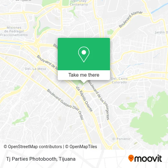 Tj Parties Photobooth map