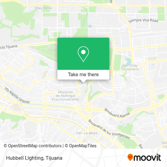Hubbell Lighting map