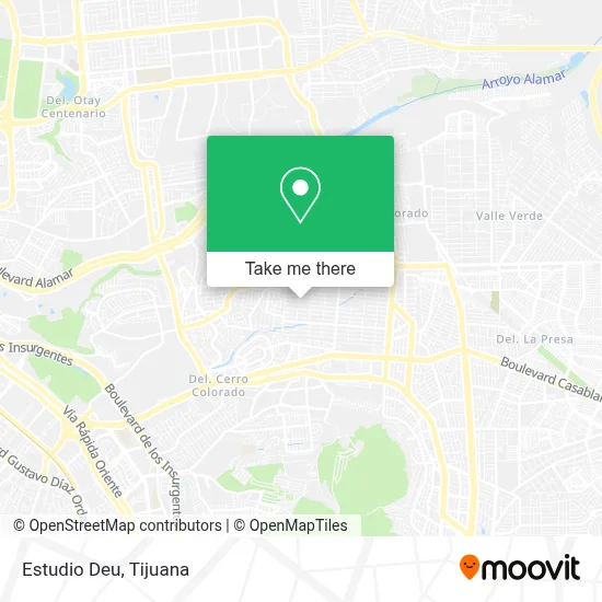 Estudio Deu map