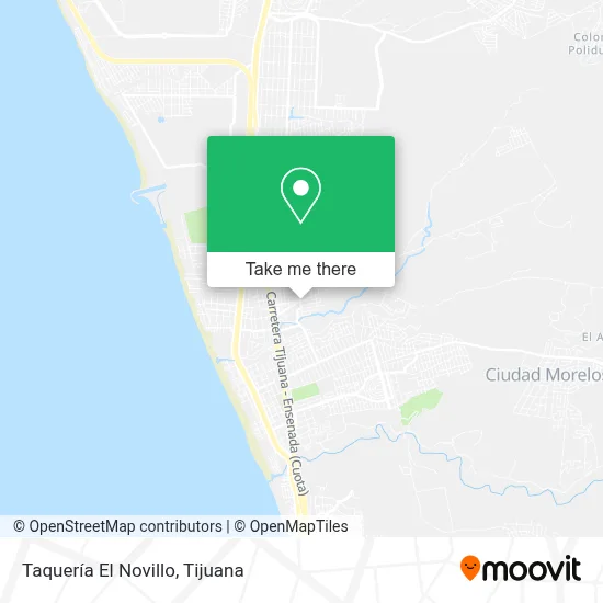 Taquería El Novillo map