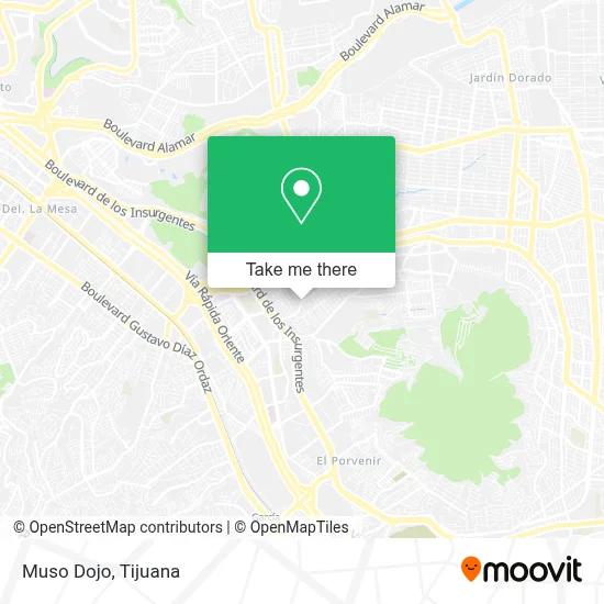 Muso Dojo map