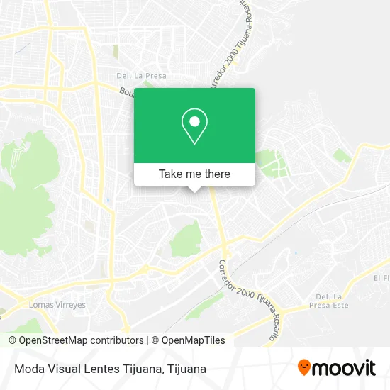 Moda Visual Lentes Tijuana map