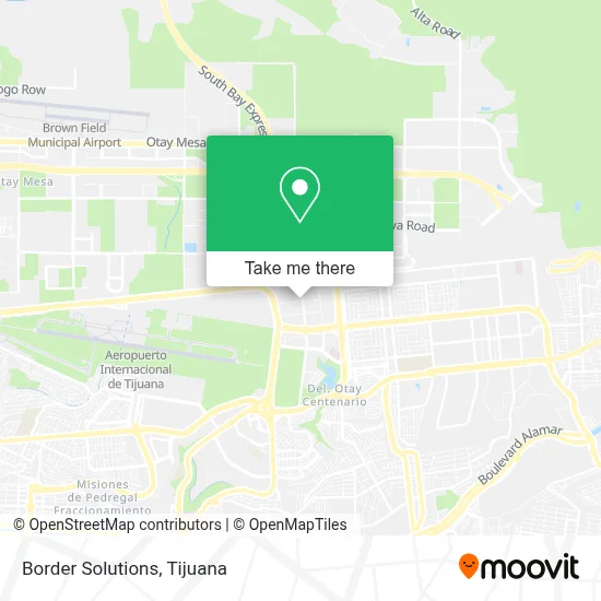Border Solutions map