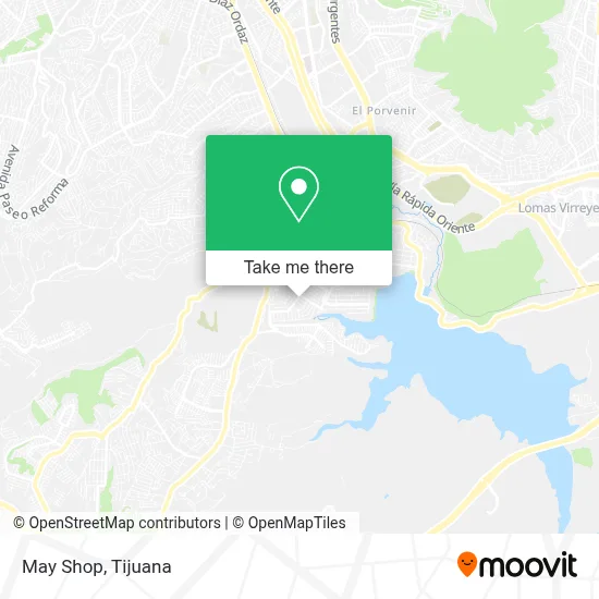 May Shop map