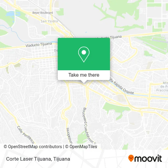 Corte Laser Tijuana map