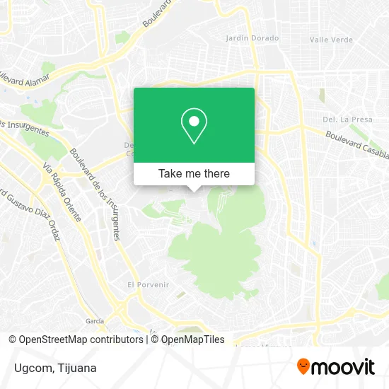 Ugcom map