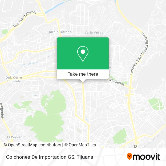 Colchones De Importacion GS map