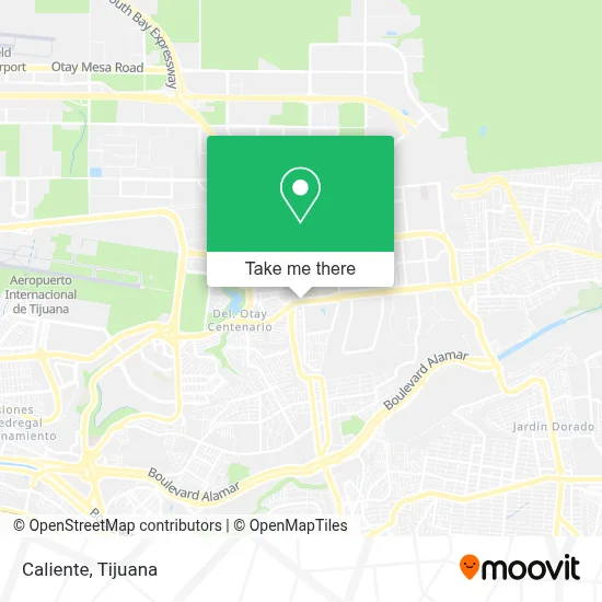 Caliente map