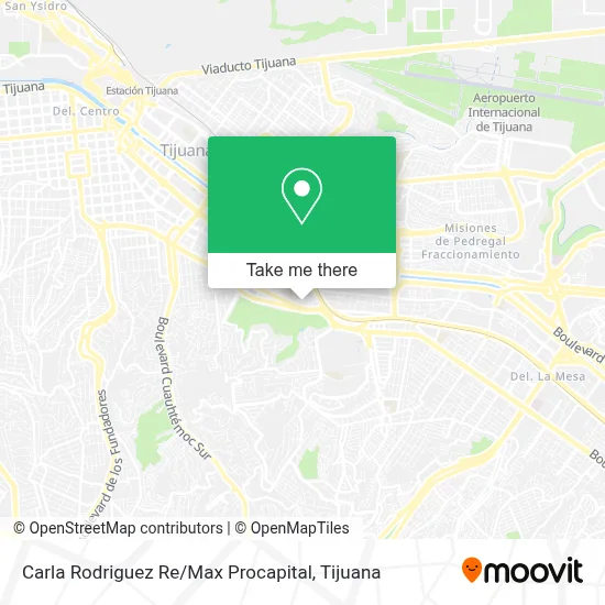 Carla Rodriguez Re / Max Procapital map