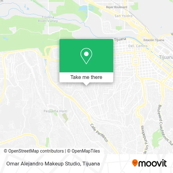 Omar Alejandro Makeup Studio map