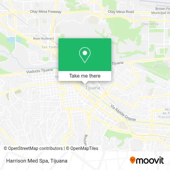 Harrison Med Spa map