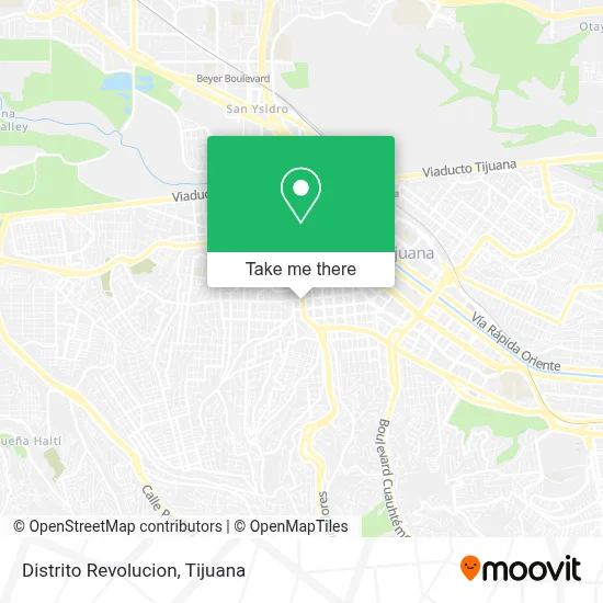 Distrito Revolucion map