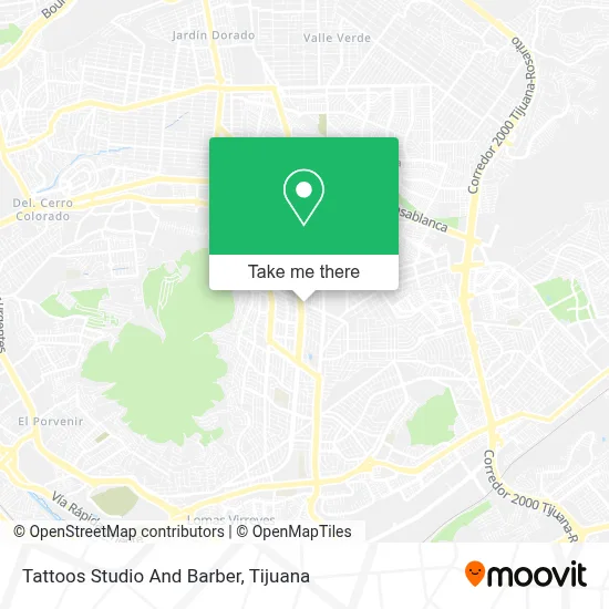 Tattoos Studio And Barber map