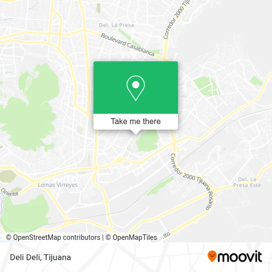 Deli Deli map