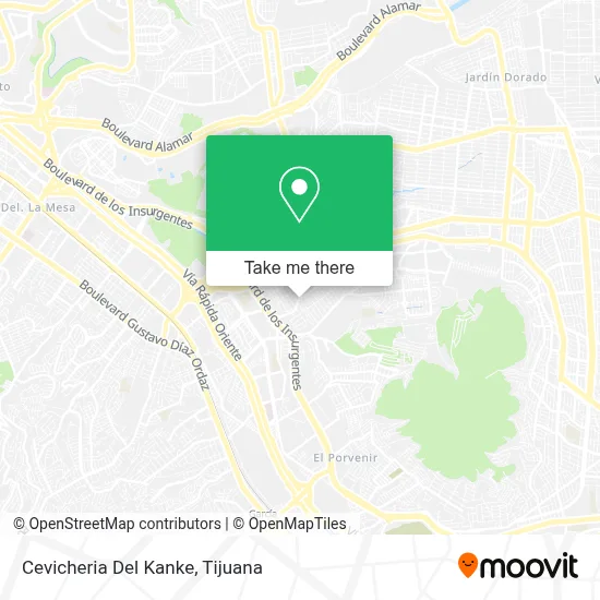 Cevicheria Del Kanke map