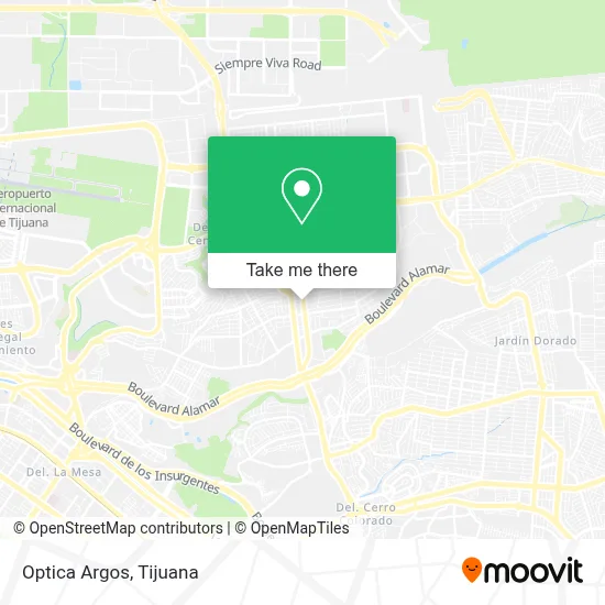 Optica Argos map