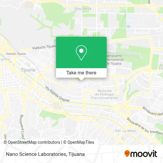 Nano Science Laboratories map