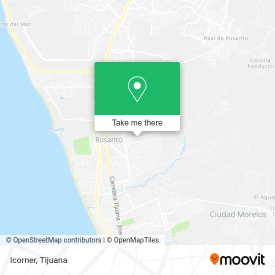 Icorner map
