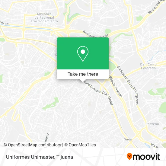 Uniformes Unimaster map