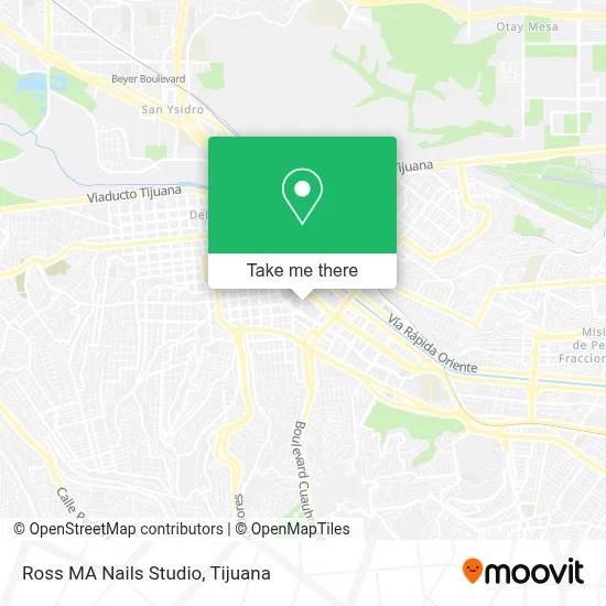 Ross MA Nails Studio map
