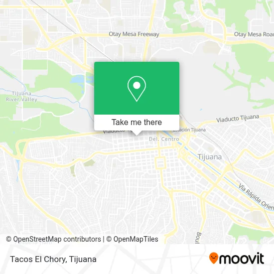 Tacos El Chory map