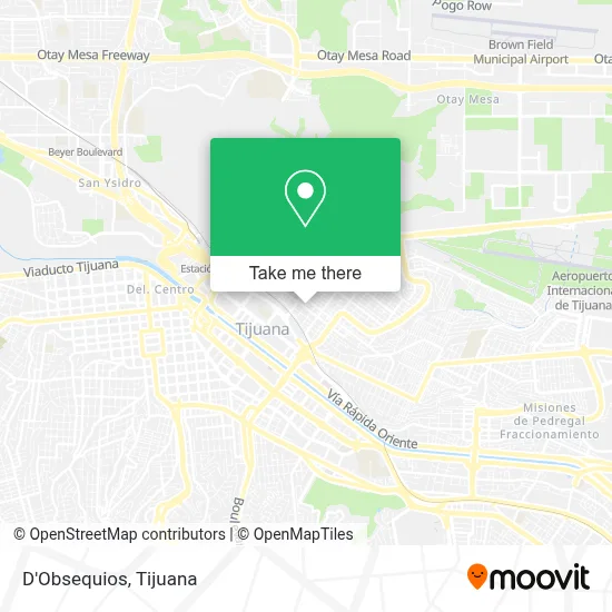 D'Obsequios map