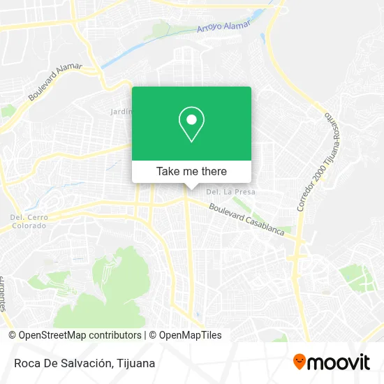 Roca De Salvación map