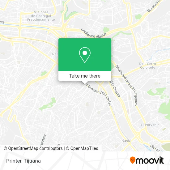 Printer map