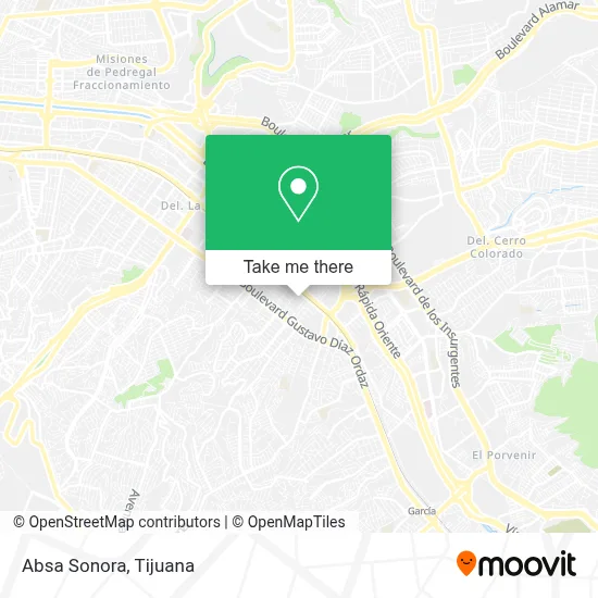 Absa Sonora map