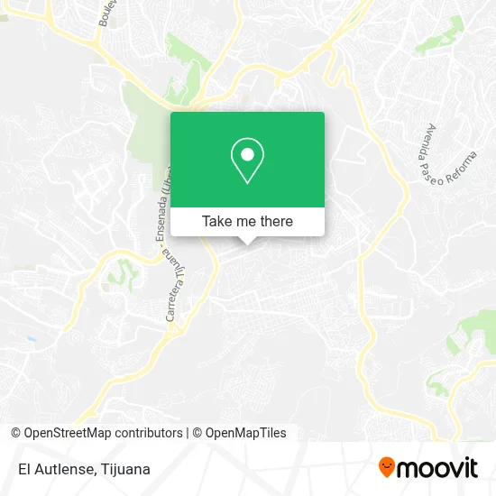 El Autlense map