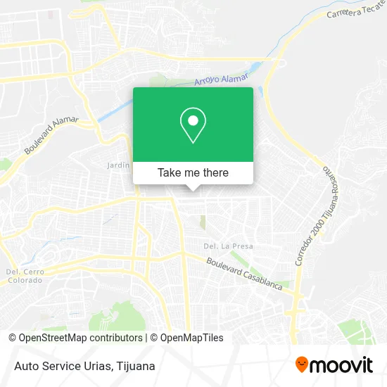 Auto Service Urias map