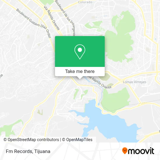 Fm Records map