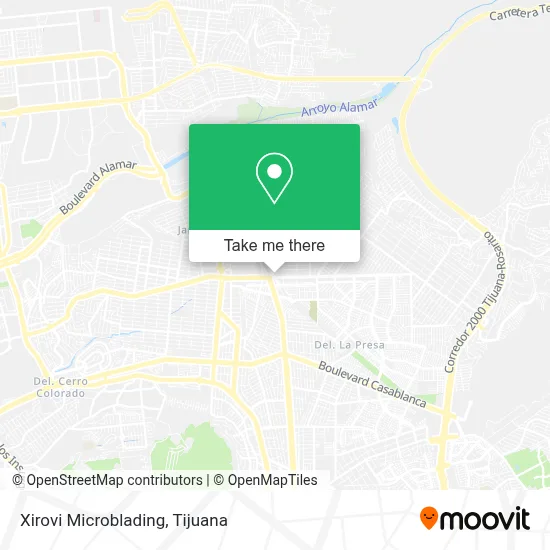 Xirovi Microblading map