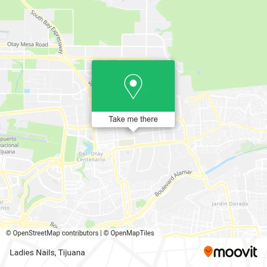 Ladies Nails map