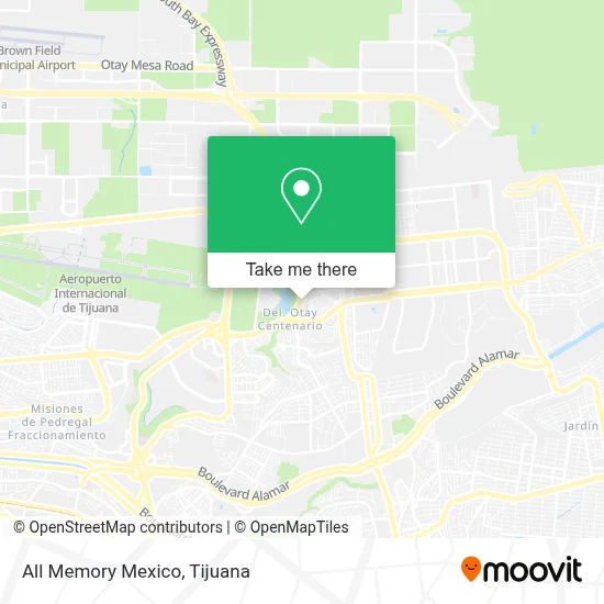 All Memory Mexico map
