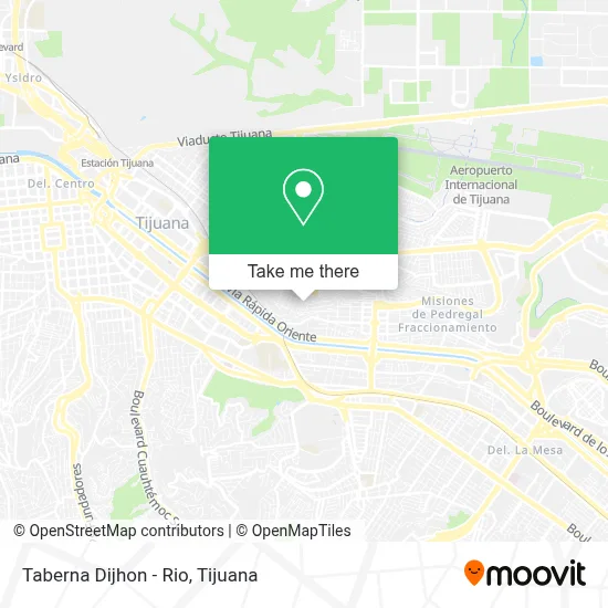 Taberna Dijhon - Rio map